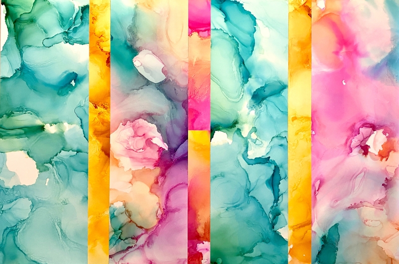 Please Press Pause 18 by artist Julie Pelaez